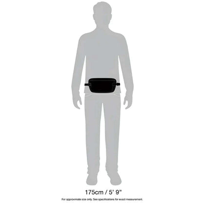 Pacsafe Coversafe X100 RFID Blocking Waist Wallet - Black