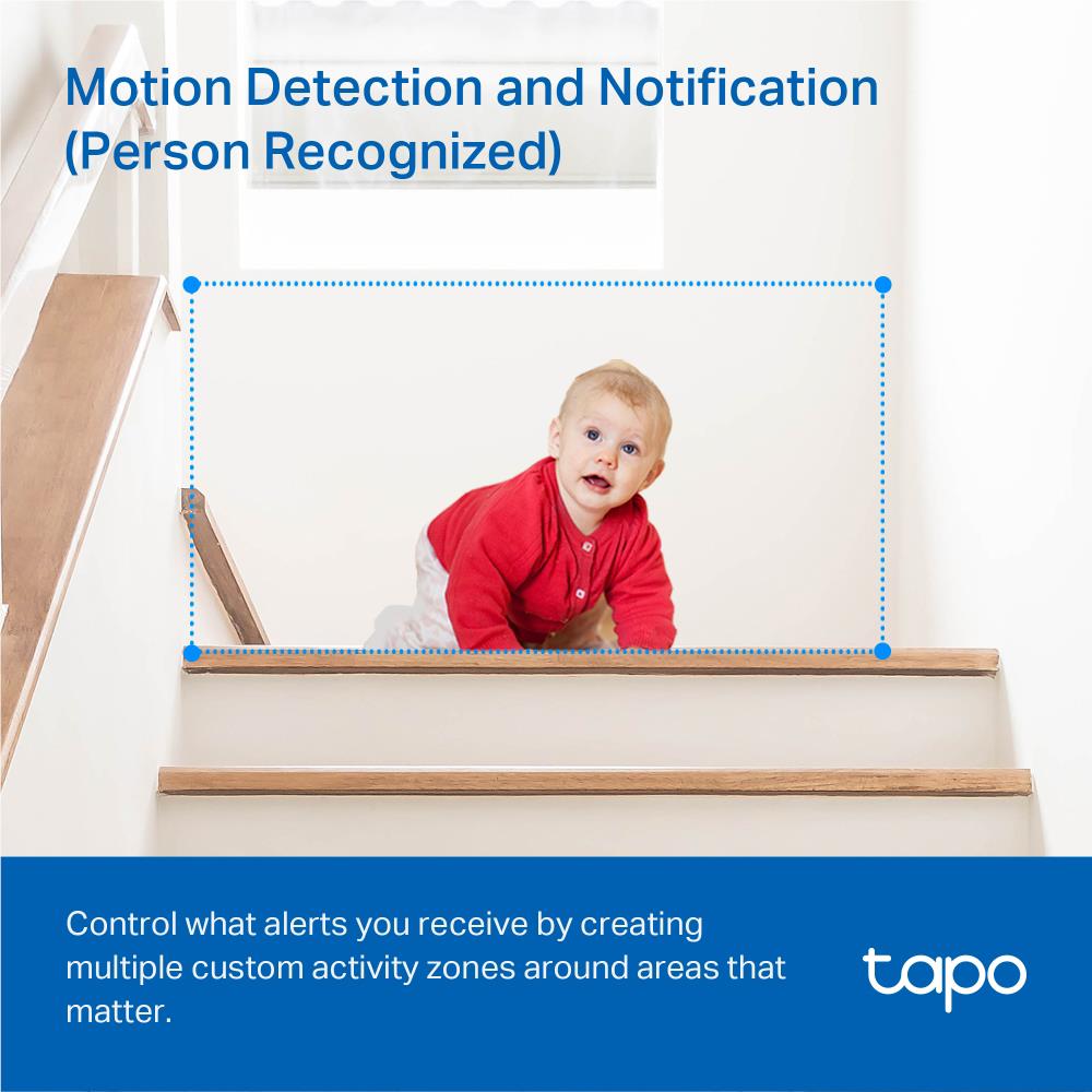 Tapo Pan and Tilt Home Security Wi-Fi Camera