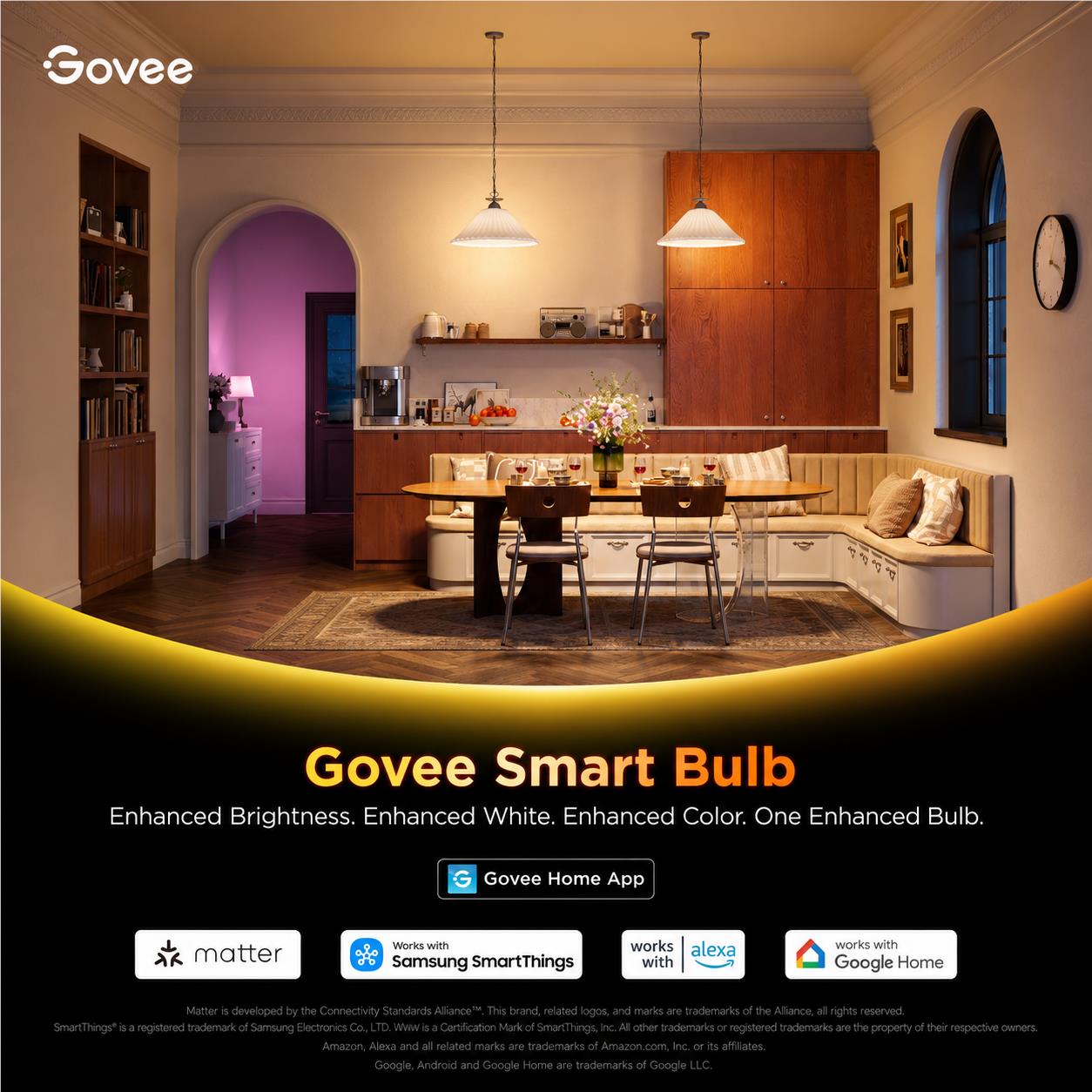 Govee E27 Smart Bulb 1600lm (A21)