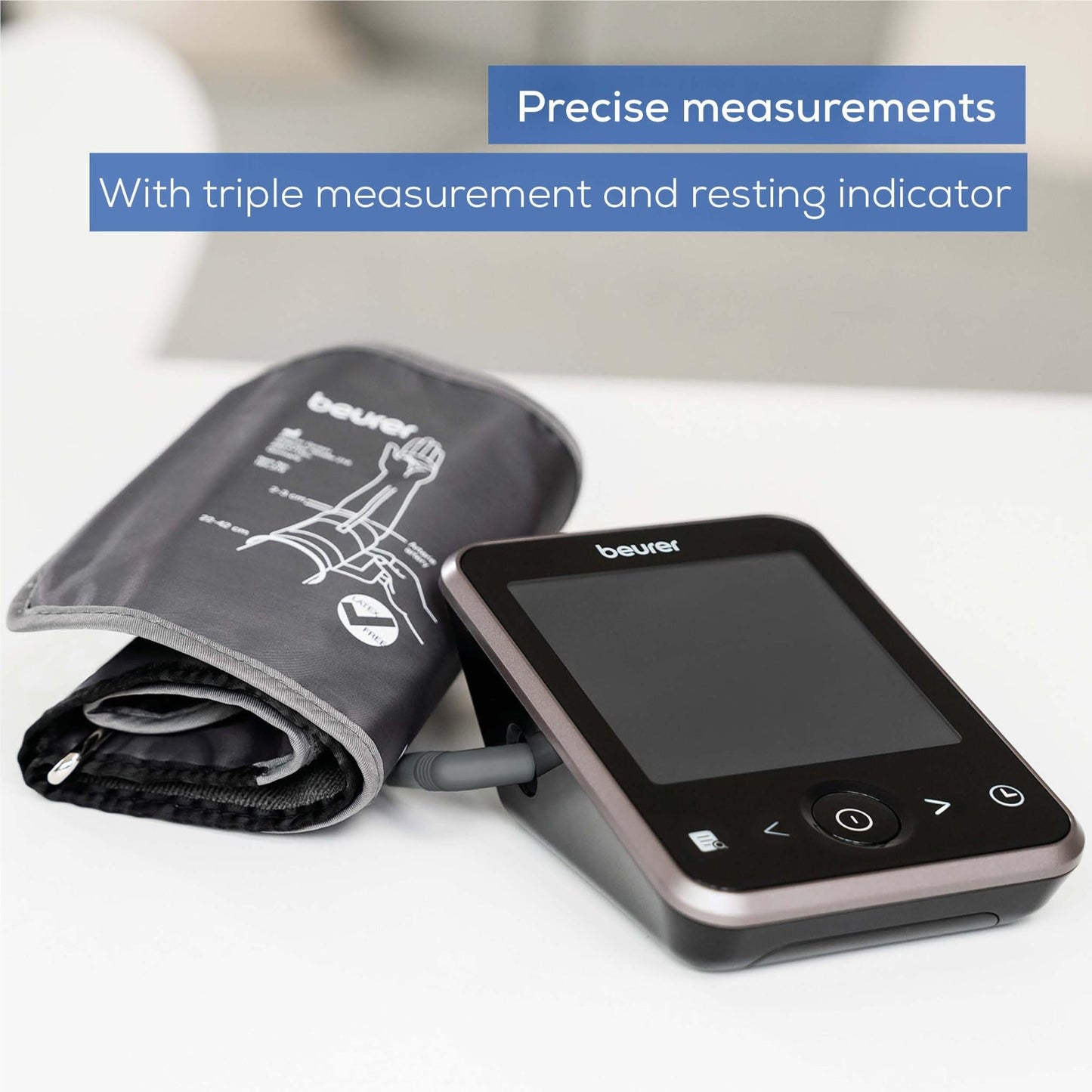 Beurer BM64 Bluetooth Upper Arm Blood Pressure Monitor