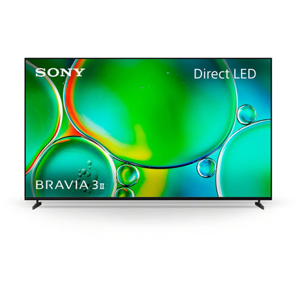 Sony 75" BRAVIA 3 II 4K LED AI Google TV [2026]