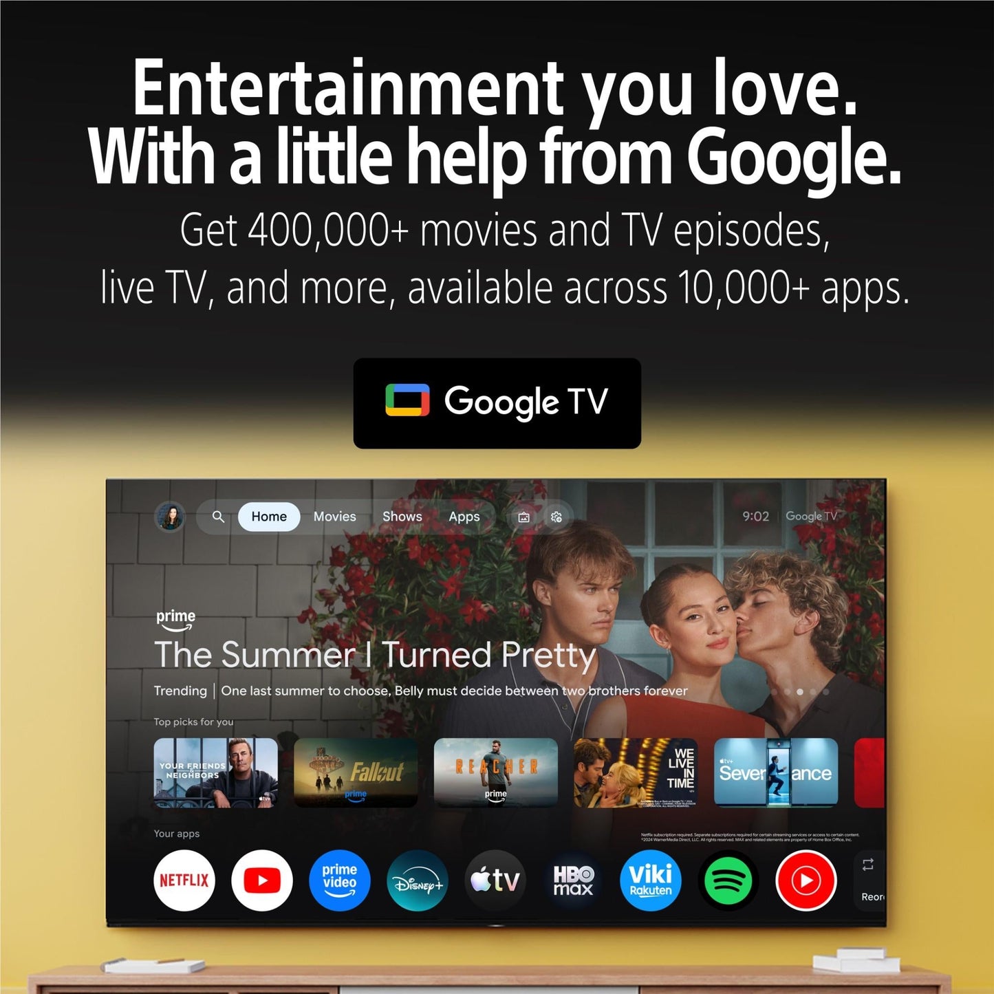 Sony 65" BRAVIA 3 II 4K LED AI Google TV [2026]