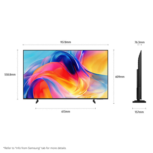 Samsung 43" M70H Mini LED 4K Smart AI TV [2026]
