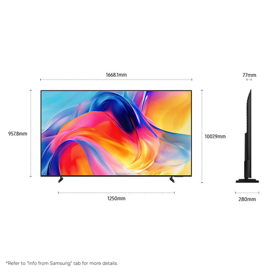 Samsung 75" M70H Mini LED 4K Smart AI TV [2026]