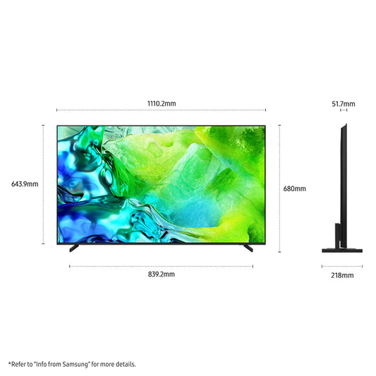 Samsung 50" QN80H NEO QLED 4K Mini LED Smart AI TV [2026]