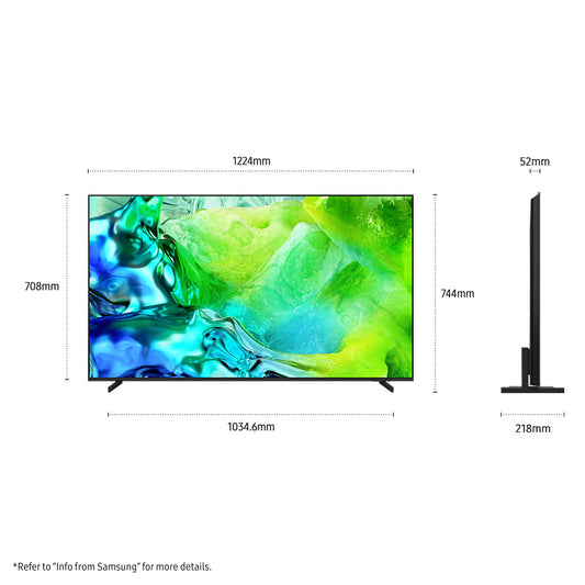 Samsung 55" QN80H NEO QLED 4K Mini LED Smart AI TV [2026]