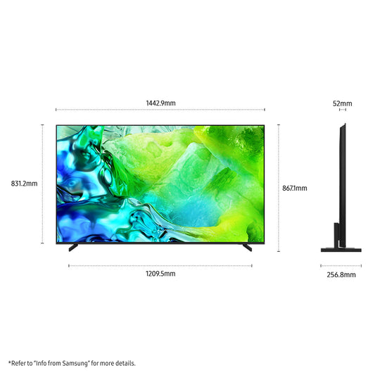 Samsung 65" QN80H NEO QLED 4K Mini LED Smart AI TV [2026]