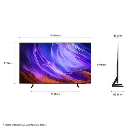 Samsung 65" S85H OLED 4K Smart AI TV [2026]
