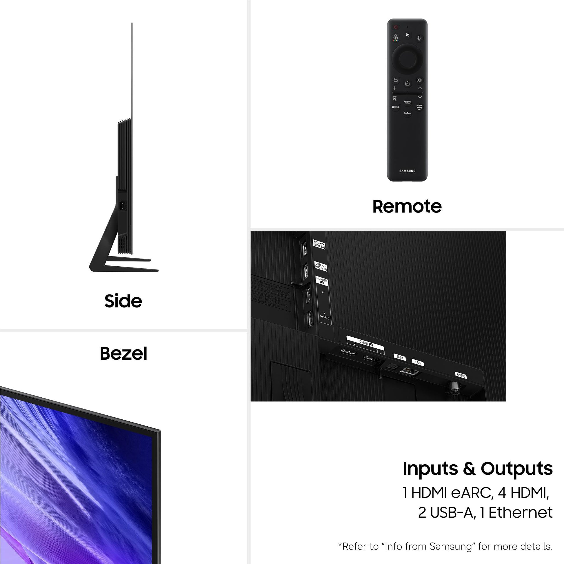 Samsung 65" S85H OLED 4K Smart AI TV [2026]
