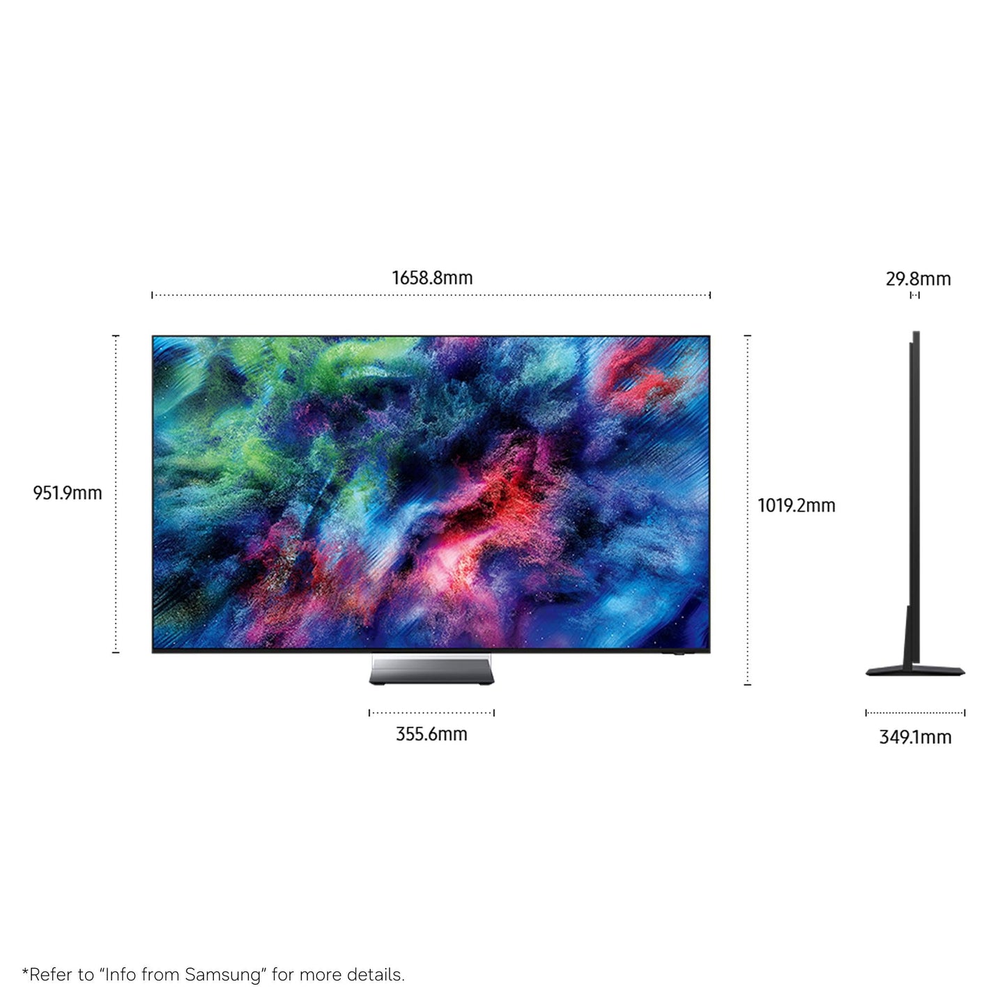 Samsung 75" R95H Micro RGB 4K Smart AI TV [2026]