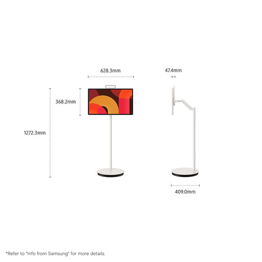 Samsung 27" The Movingstyle LSM7F QHD Touch Interaction Movable Screen [2026]