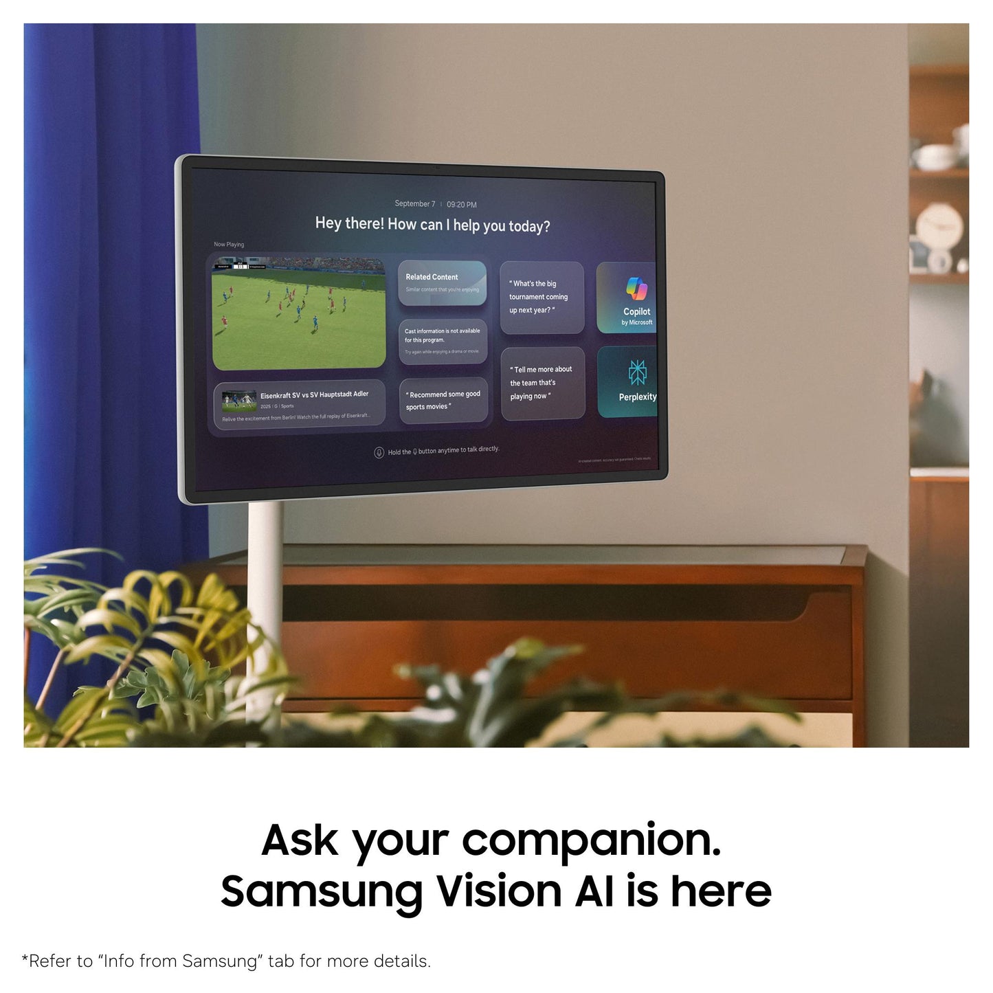 Samsung 27" The Movingstyle LSM7F QHD Touch Interaction Movable Screen [2026]