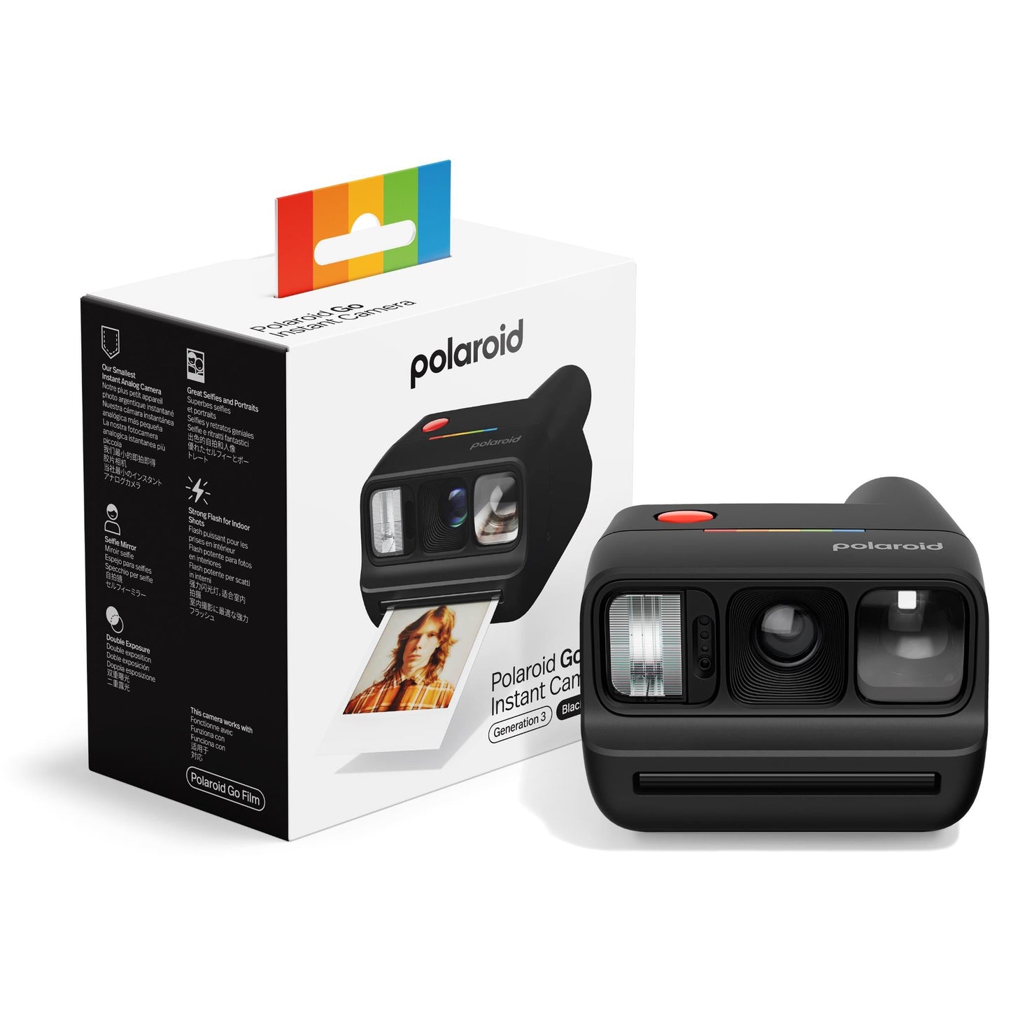 Polaroid Go Generation 3 Instant Camera (Black)