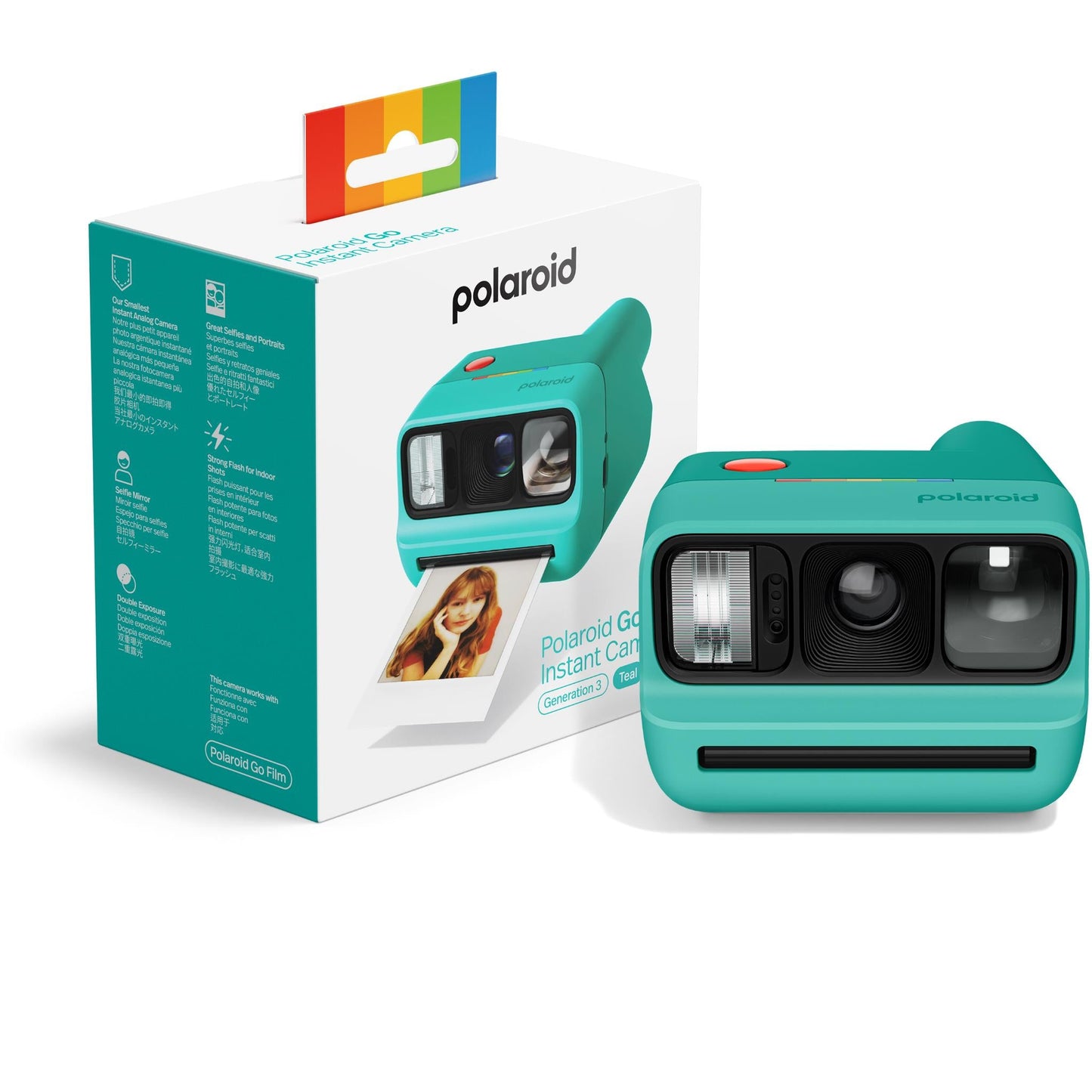 Polaroid Go Generation 3 Instant Camera (Teal)