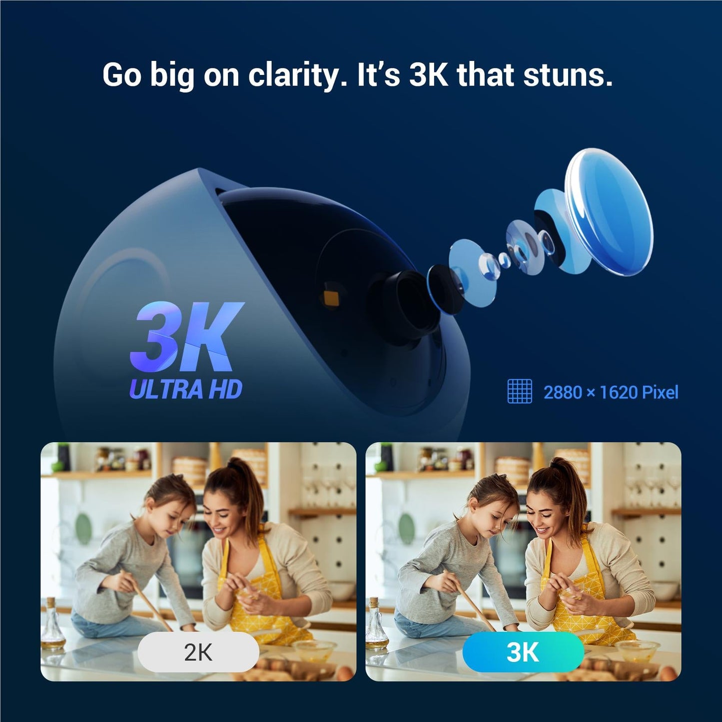 Ezviz 3K Indoor Security Camera