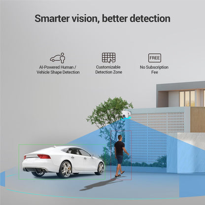 Ezviz HB8 Lite 2K Security Camera with Solar Panel