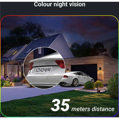 Ezviz 3K Security Camera with Solar Panel (2 Pack)