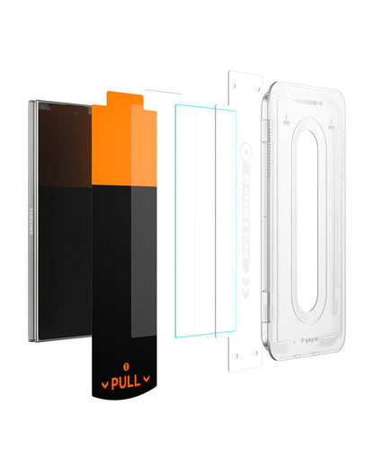 Spigen Samsung Galaxy Z Fold 7 GLAS.tR EZ Fit Pro HD 2PCS Glass Screen Protector - Clear