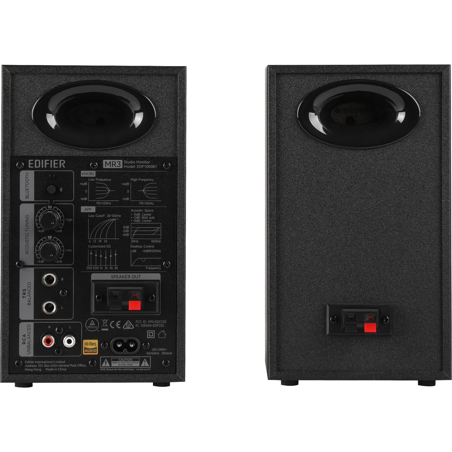 Edifier MR3 Monitor Bluetooth Speaker System (Black)