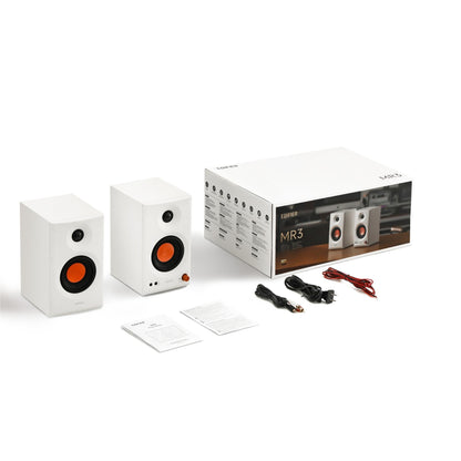 Edifier MR3 Monitor Bluetooth Speaker System (White)