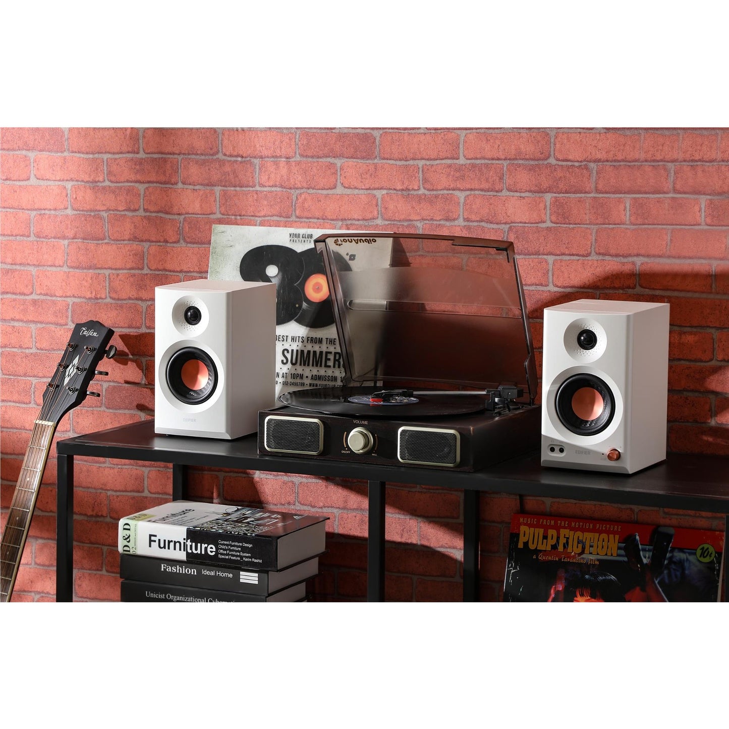 Edifier MR3 Monitor Bluetooth Speaker System (White)