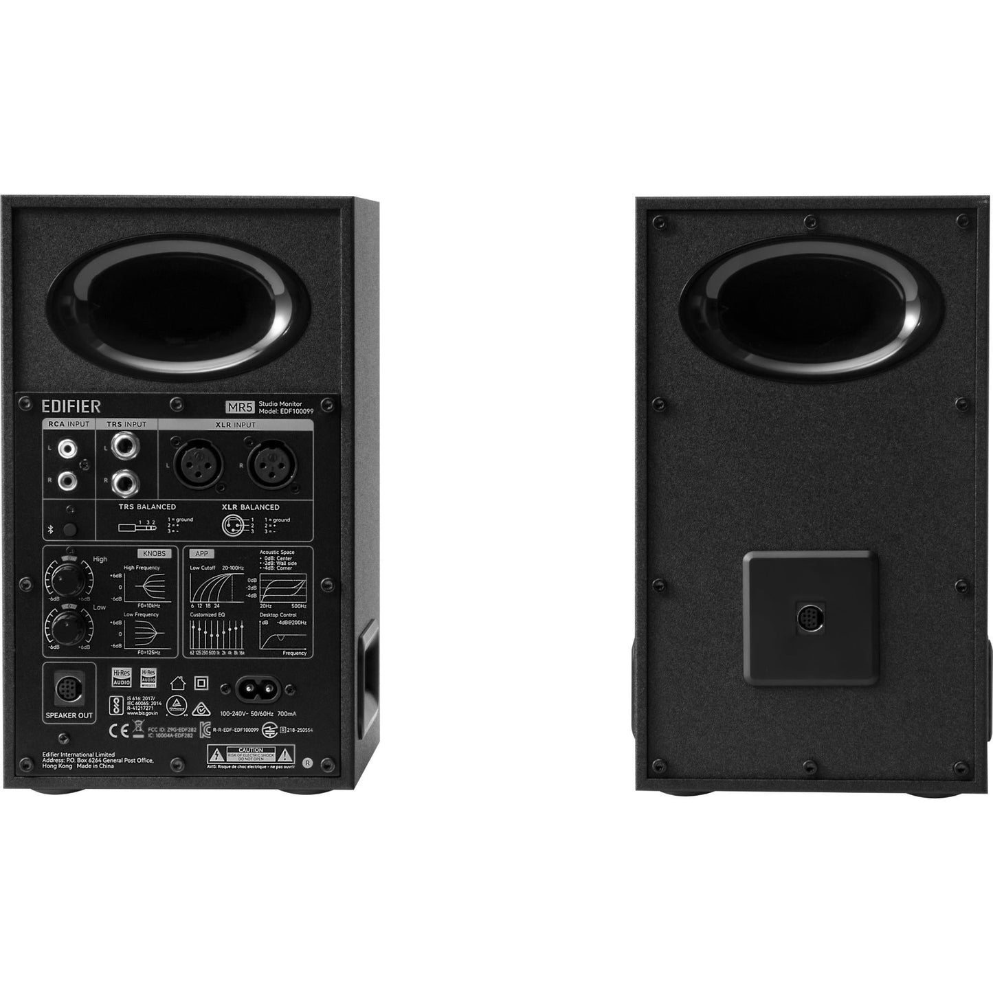 Edifier MR5 Powered Studio Monitor Bluetooth Speakers (Black)