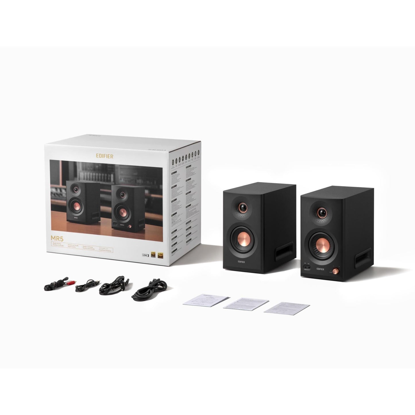 Edifier MR5 Powered Studio Monitor Bluetooth Speakers (Black)