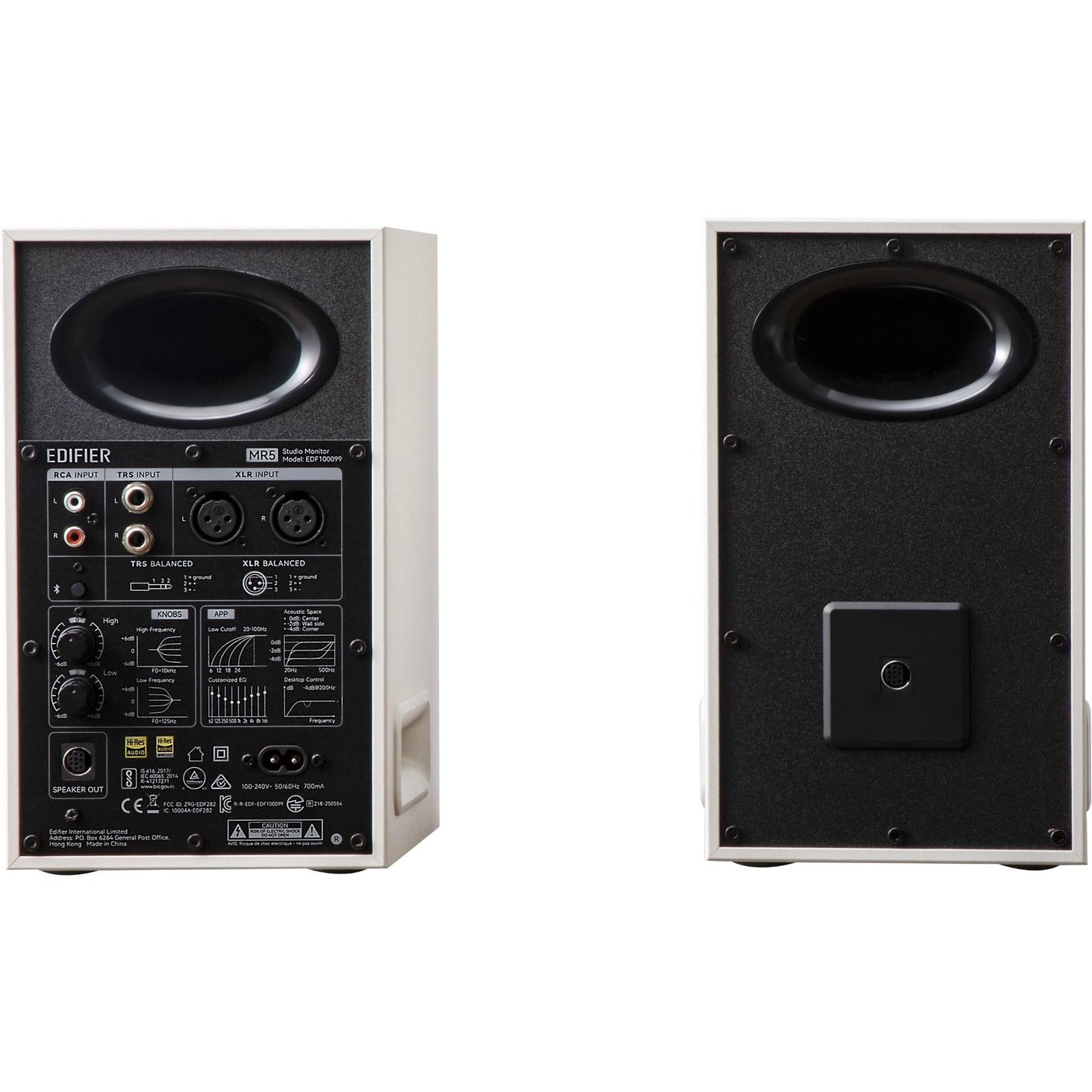 Edifier MR5 Powered Studio Monitor Bluetooth Speakers (White)