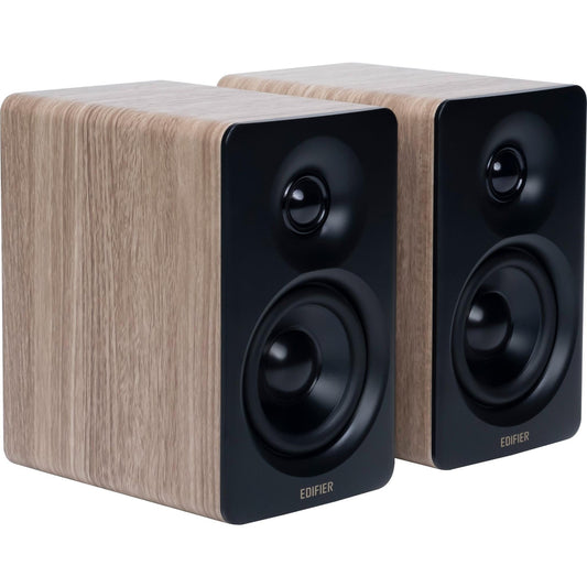 Edifier M60 Compact Powered Bluetooth Speakers  (Classic Oak)