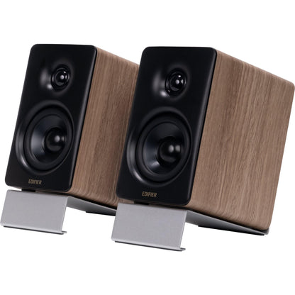 Edifier M60 Compact Powered Bluetooth Speakers  (Classic Oak)