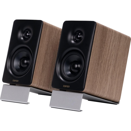 Edifier M60 Compact Powered Bluetooth Speakers  (Classic Oak)