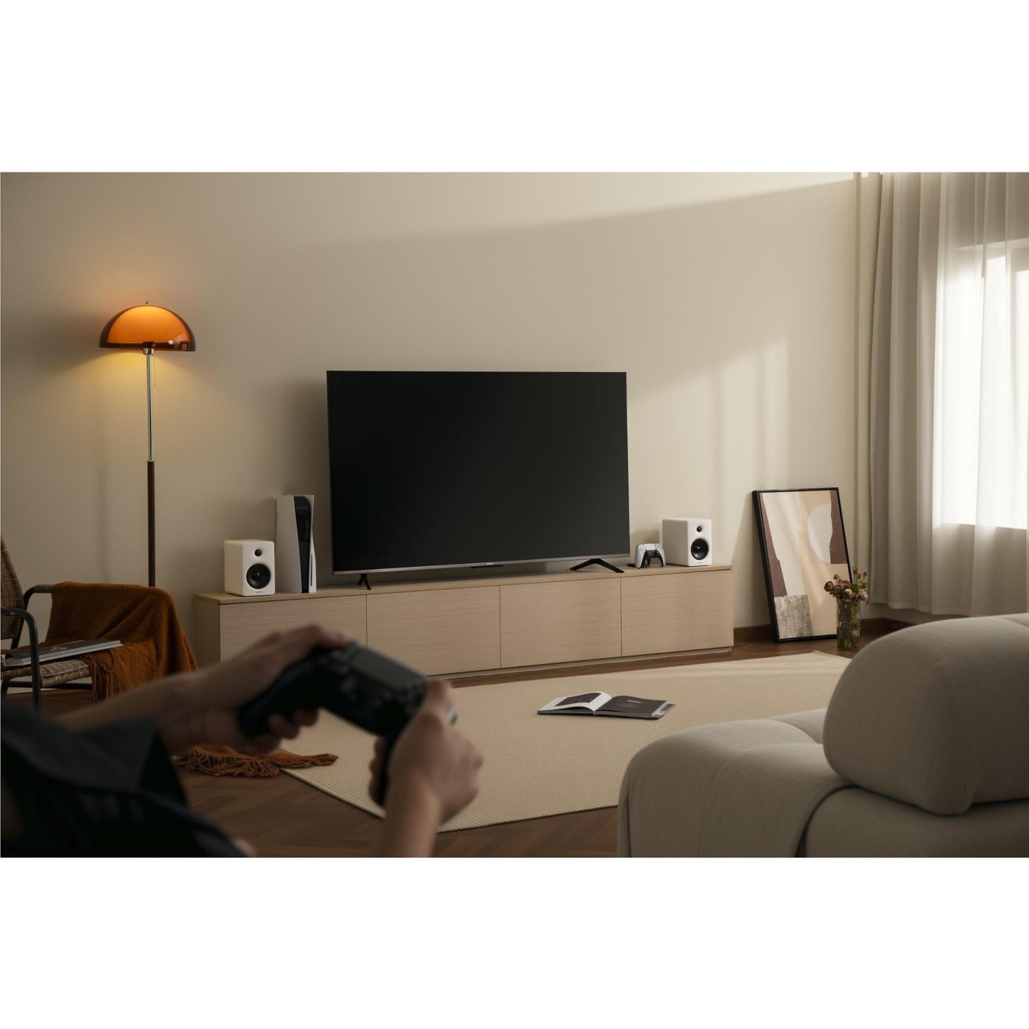 Edifier M90 Compact Powered Bluetooth Speakers (White)