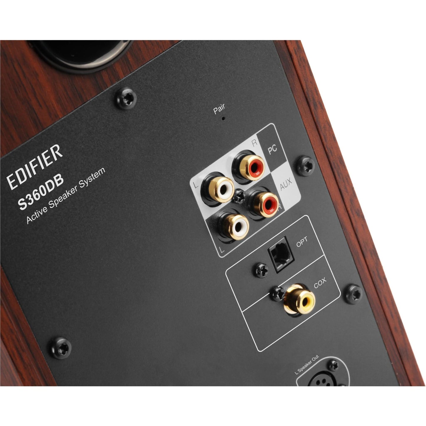 Edifier S360DB 2.1 Powered Bluetooth Speaker System (Brown)