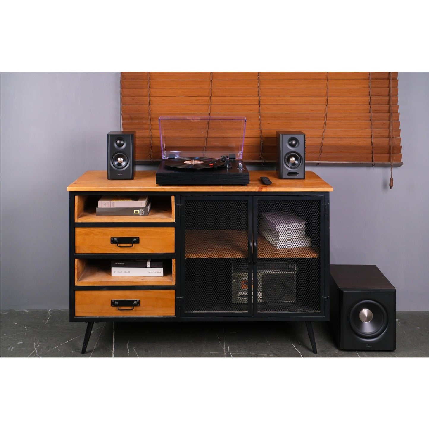 Edifier S355DB 2.1 Active Speaker System (Walnut)
