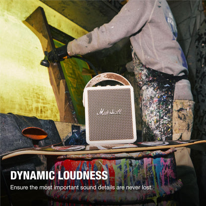 Marshall Stockwell III Portable Bluetooth Speaker (Cream)