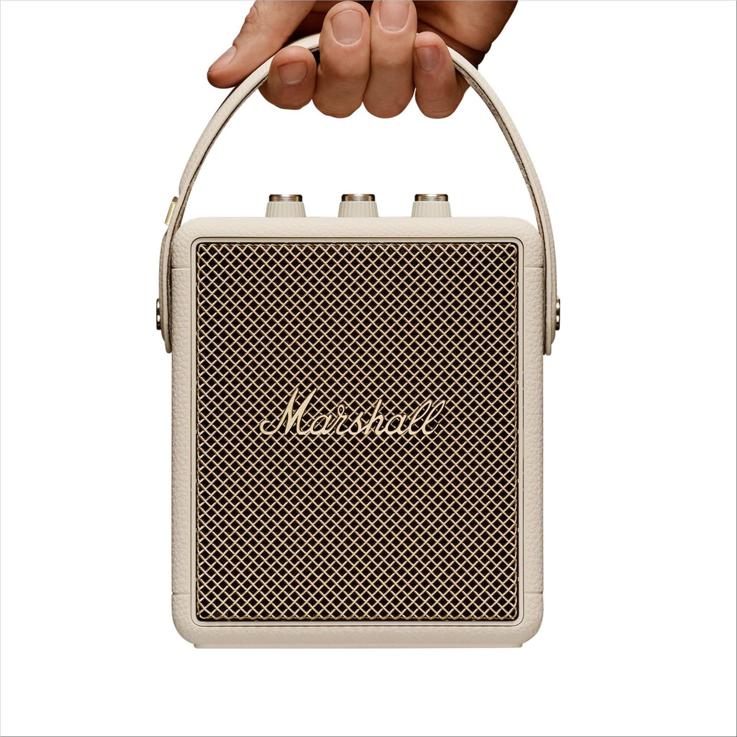 Marshall Stockwell III Portable Bluetooth Speaker (Cream)