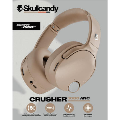 Skullcandy Crusher 1080 ANC Sound by Bose Over-Ear Headphones (Primer)