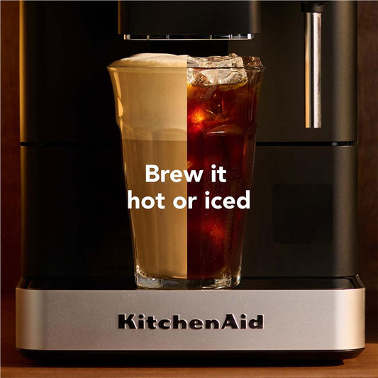 KitchenAid KF4 Compact Fully Automatic Esspresso Machine (Porcelain White)