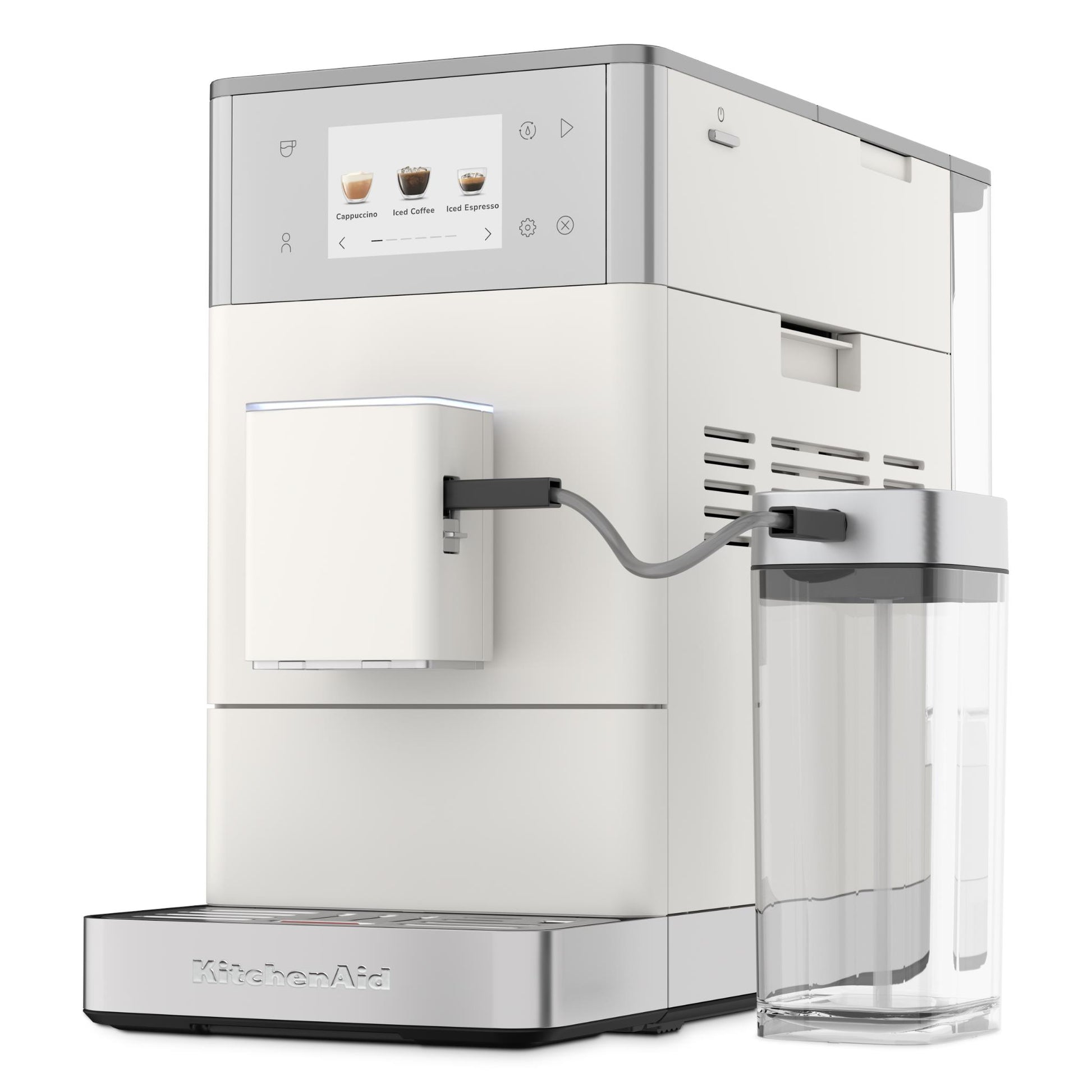 KitchenAid KF4 Compact Fully Automatic Esspresso Machine (Porcelain White)