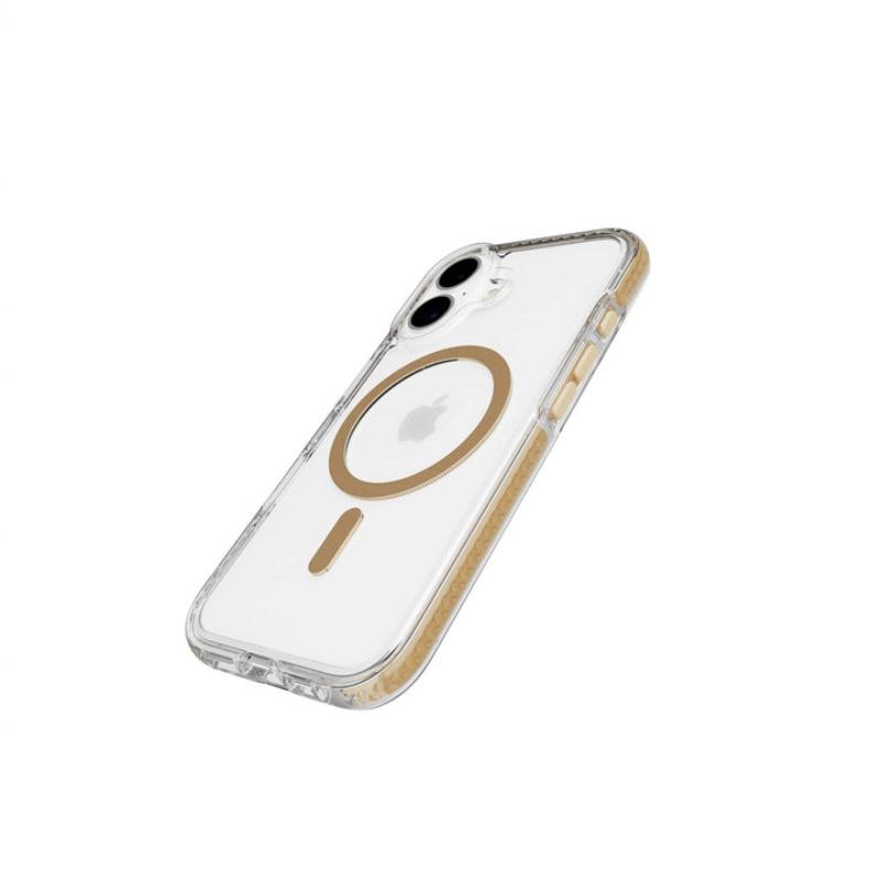 Tech21 EvoCrystal for iPhone 16 - Gold