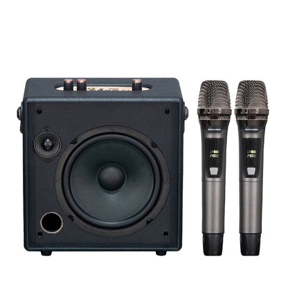 KBEATBOX CarryOn Portable Karaoke System | 25W RMS | Wireless Microphones