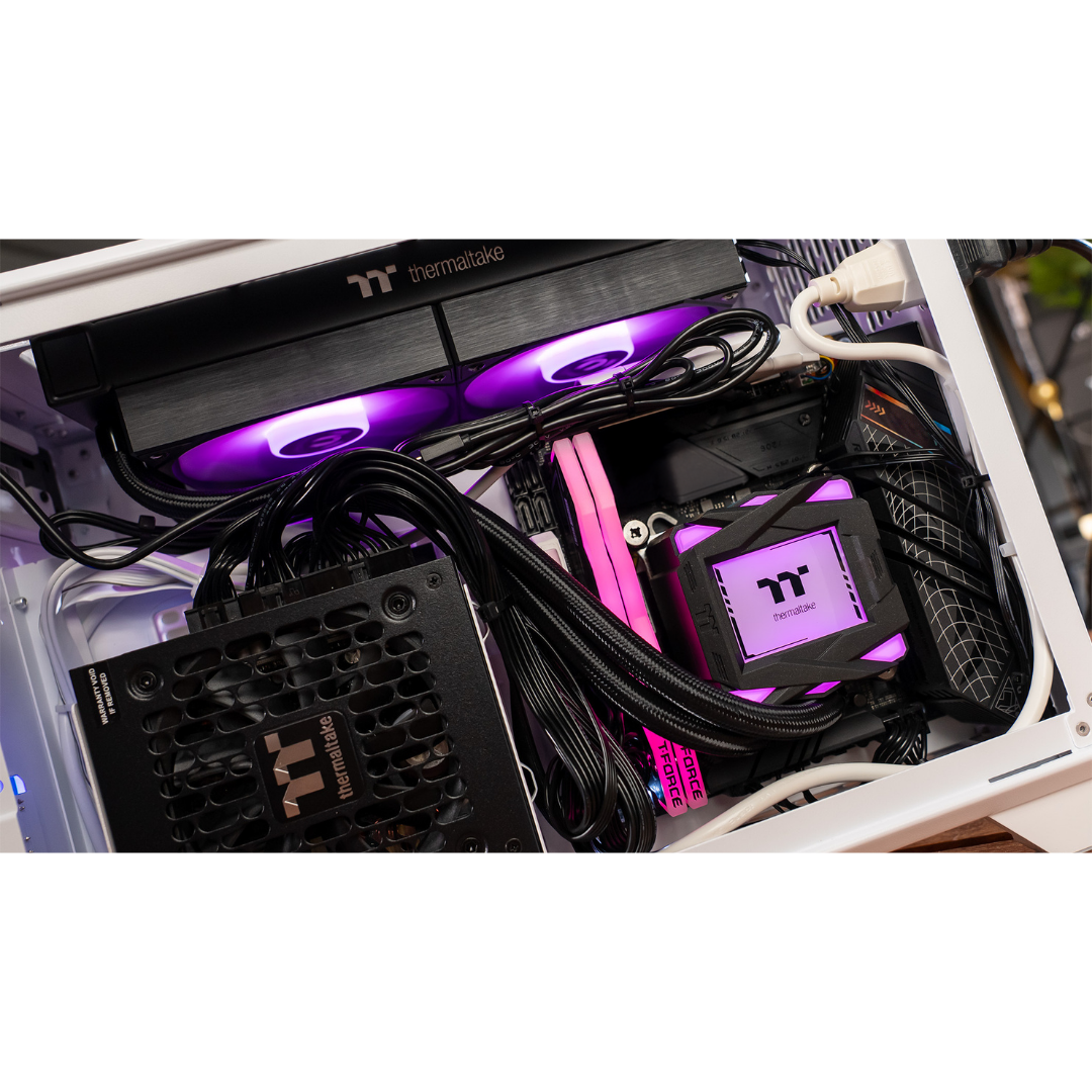Thermaltake Nomad PRO Gaming Desktop PC ( Intel 14600KF / RTX 5070 / 32GB RAM) - Snow Edition