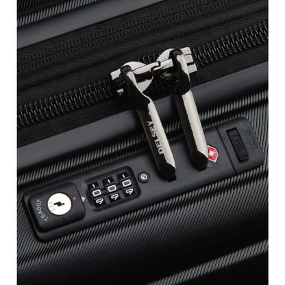 Delsey Shadow 5.0 - 55 cm Expandable Cabin Suitcase - Black