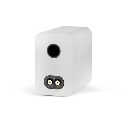 Q Acoustics 5020 Satin White Bookshelf Speakers Pair