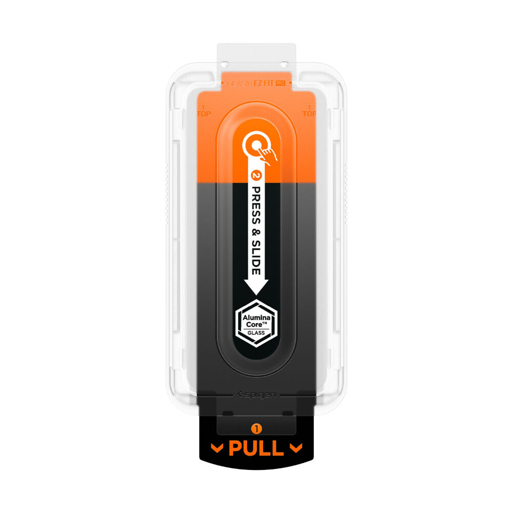 Spigen Samsung Galaxy S25 FE GLAS.tR EZ Fit Pro 2PCS Glass Screen Protector - Clear
