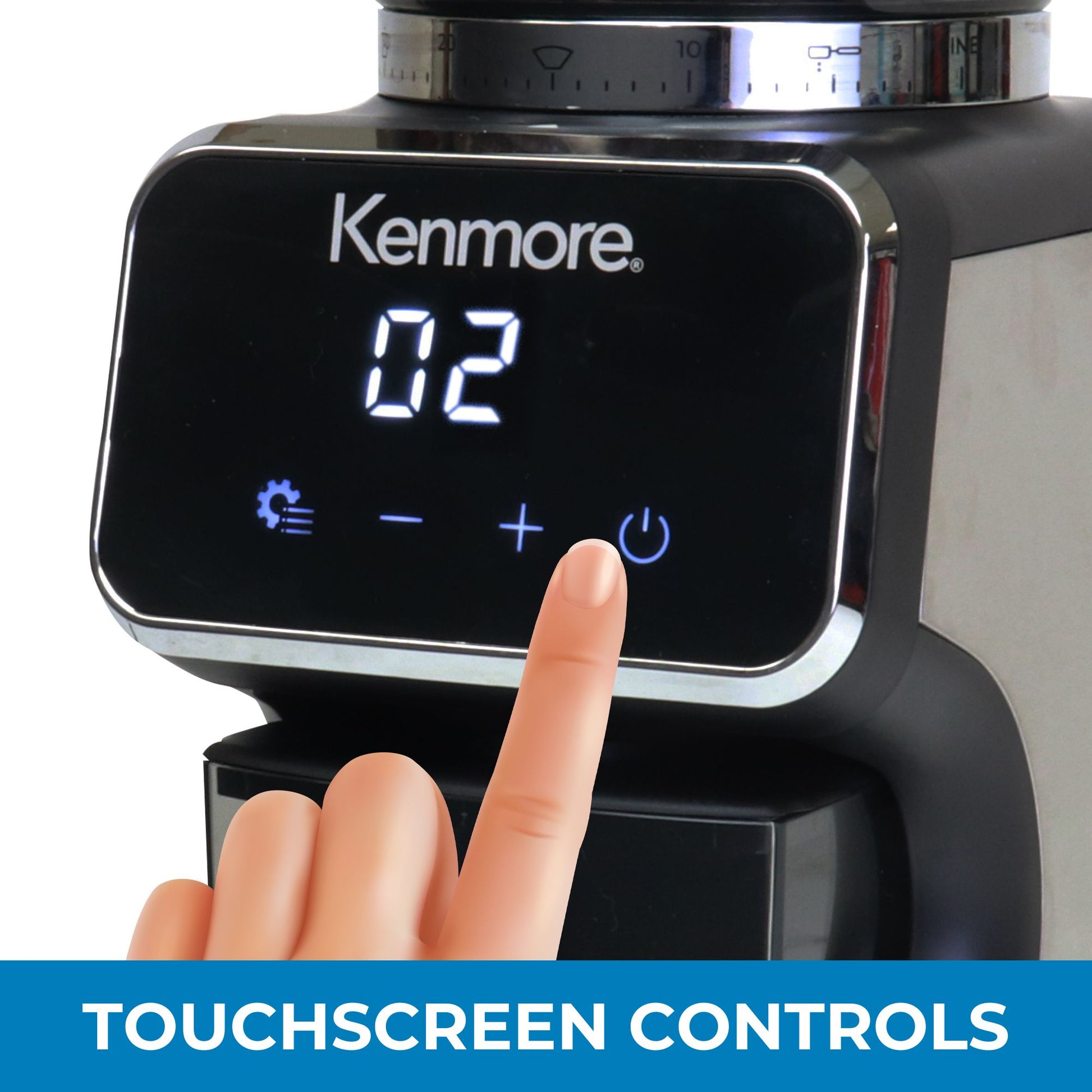 Kenmore Coffee Grinder with Digital Display