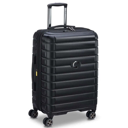 Delsey Shadow 5.0 - 66 cm Expandable 4 Wheel Suitcase - Black