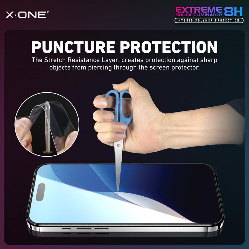 X.One Shock Screen Protector iPhone 13/13 Pro/14 (Transparent)