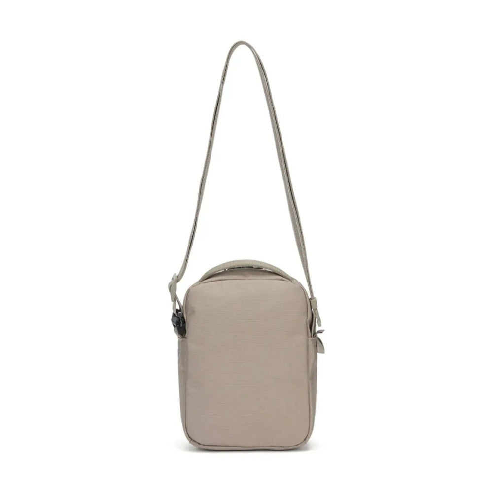 Pacsafe V Companion Anti-Theft Crossbody Bag RFID Tablet Fit Beige
