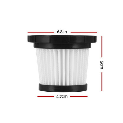 Devanti Stick Vacuum Cleaner Replacement Filter 3-Pieces